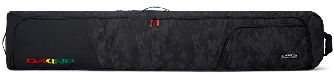 Dakine Fall Line Ski Roller Bag Black Vintage Camo
