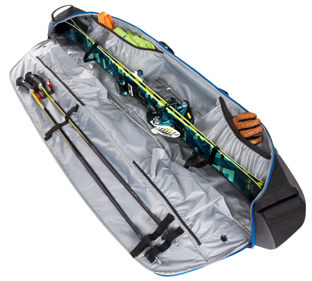 Kulkea KANTAJA Ski Bag Packed